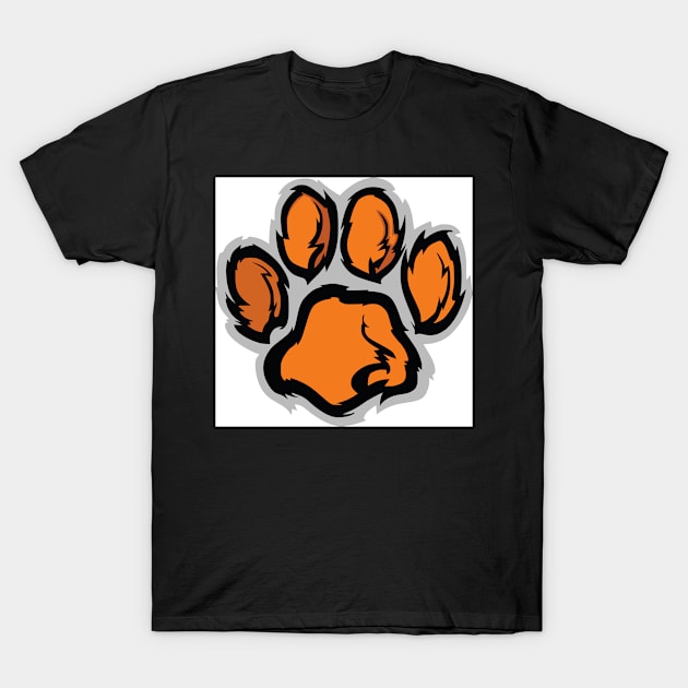 dog paw T-Shirt by MOUKI